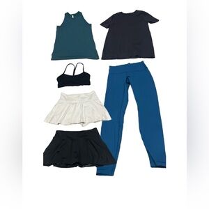 📸 Pictured: Size 8, M & L Lululemon and Athleta available!